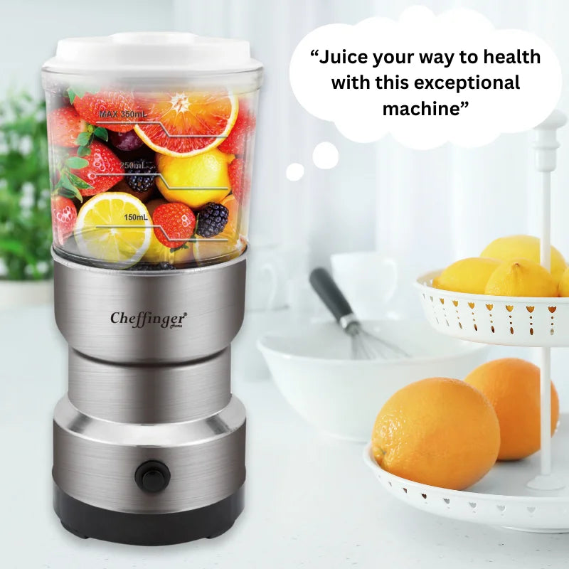 Cheffinger CF-CGB300: 300W Coffee Grinder & Juice Electric Blender