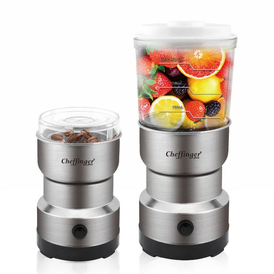 Cheffinger CF-CGB300: 300W Coffee Grinder & Juice Electric Blender