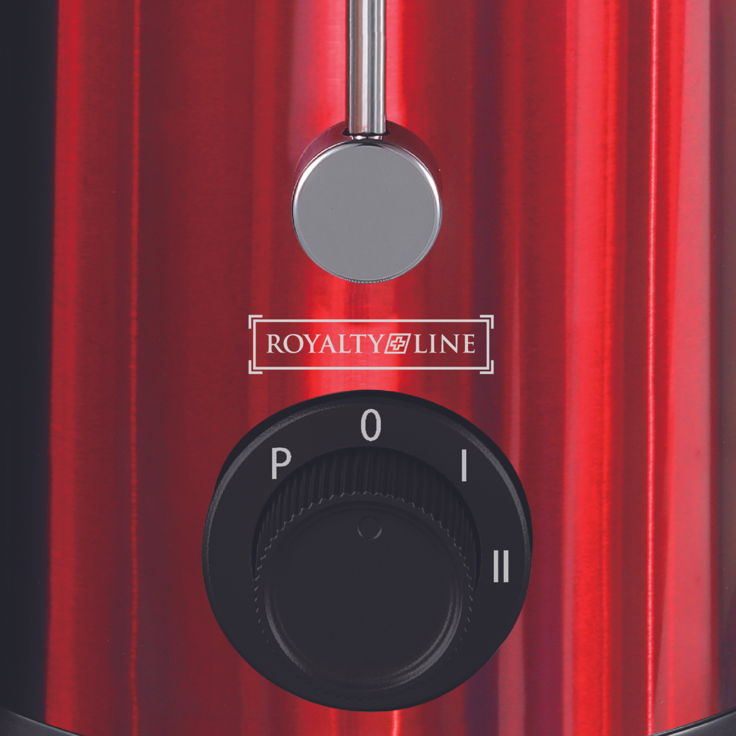 Royalty Line RL-PJ19001RD: 15L Stainless Steel Juice Extractor - 700W - Red