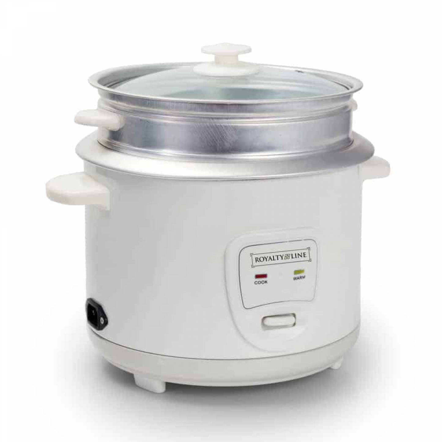 Royalty Line RL-RC18.10D: Rice Cooker with Steamer - 1.8L