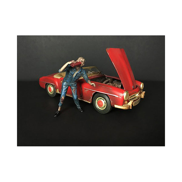 Zombie Mechanic Figurine III for 1/18 Scale Models by American Diorama