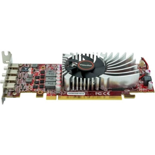 VisionTek AMD Radeon RX 560 Graphic Card - 4 GB GDDR5 - Low-profile