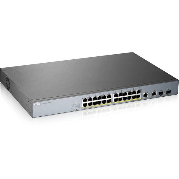 ZYXEL 24-port GbE Smart Managed PoE Switch with GbE Uplink