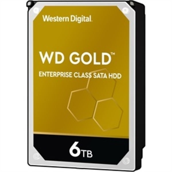 Western Digital Gold WD6003FRYZ 6 TB Hard Drive - 3.5" Internal - SATA (SATA/600)