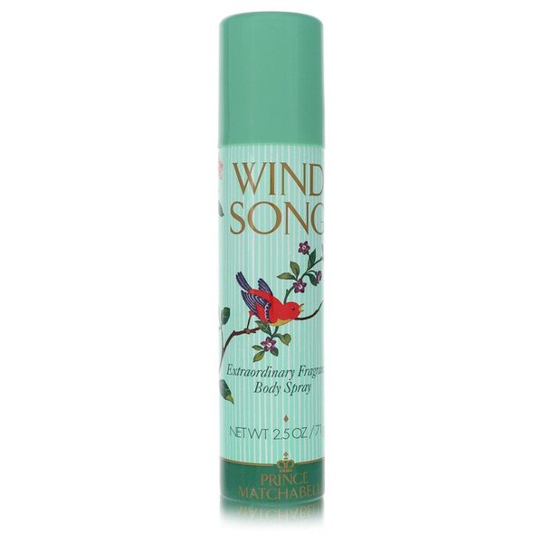 Wind Song Deodorant Spray 2.5 Oz For Women