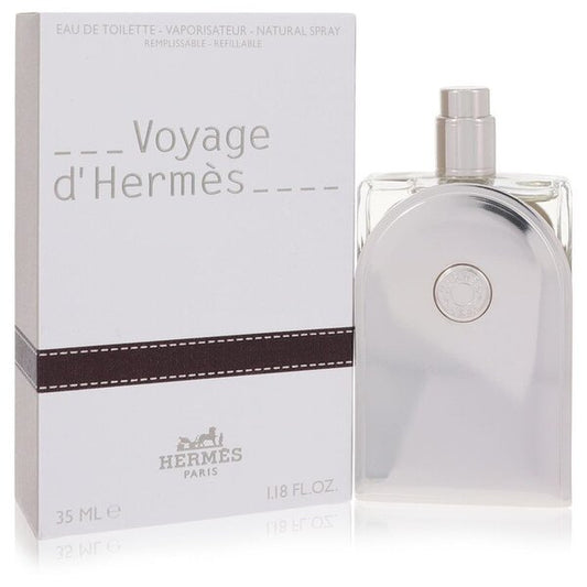 Voyage D'hermes Eau De Toilette Spray Refillable (unisex) 1.18 Oz For Men