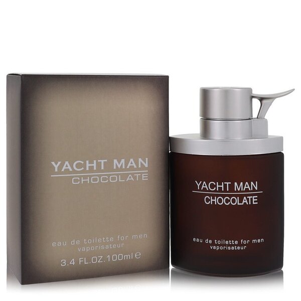 Yacht Man Chocolate Eau De Toilette Spray 3.4 Oz For Men