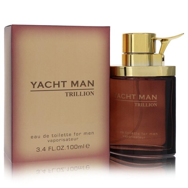 Yacht Man Trillion Eau De Toilette Spray 3.4 Oz For Men