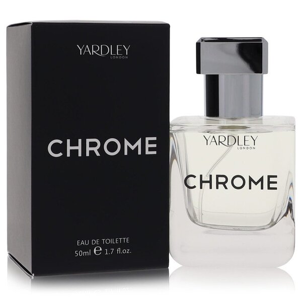 Yardley Chrome Eau De Toilette Spray 1.7 Oz For Men