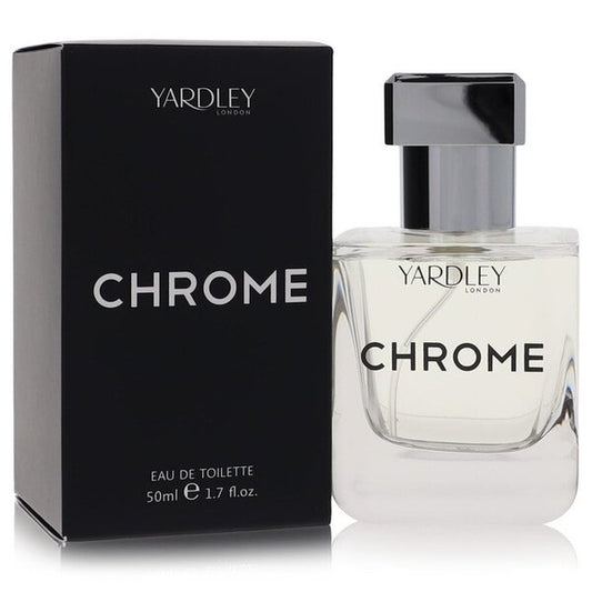 Yardley Chrome Eau De Toilette Spray 1.7 Oz For Men