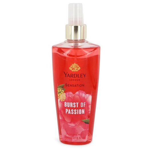 Yardley Burst Of Passion Perfume Mist 8 Oz For Women