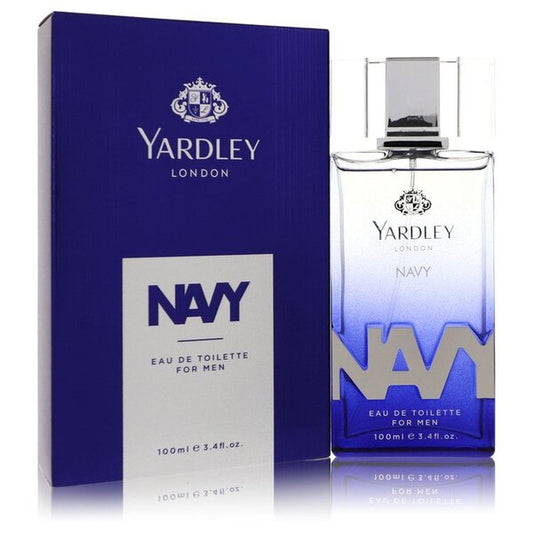 Yardley Navy Eau De Toilette Spray 3.4 Oz For Men