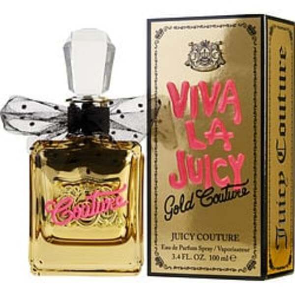 Viva La Juicy Gold Couture By Juicy Couture Eau De Parfum Spray 3.4 Oz For Women