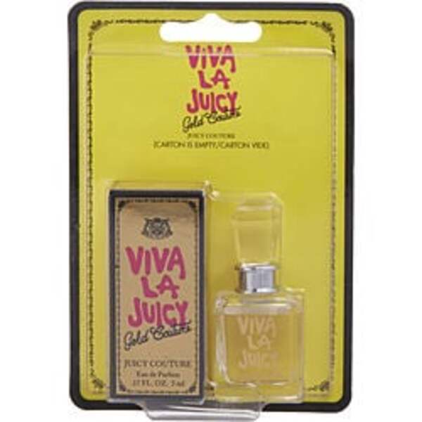 Viva La Juicy Gold Couture By Juicy Couture Parfum 0.17 Oz Mini For Women