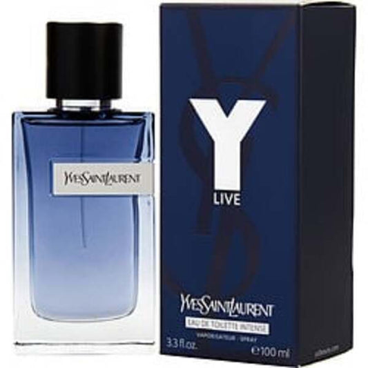 Y Live By Yves Saint Laurent Intense Edt Spray 3.3 Oz For Men