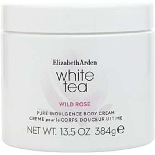 White Tea Wild Rose By Elizabeth Arden Body Cream 13.5 Oz For Women