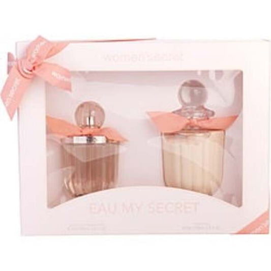 Women'secret Eau My Secret By Women' Secret Edt Spray 3.4 Oz & Body Lotion 6.7 Oz For Women