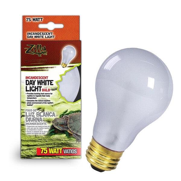 Zilla Incandescent Bulbs Day White 75 Watts