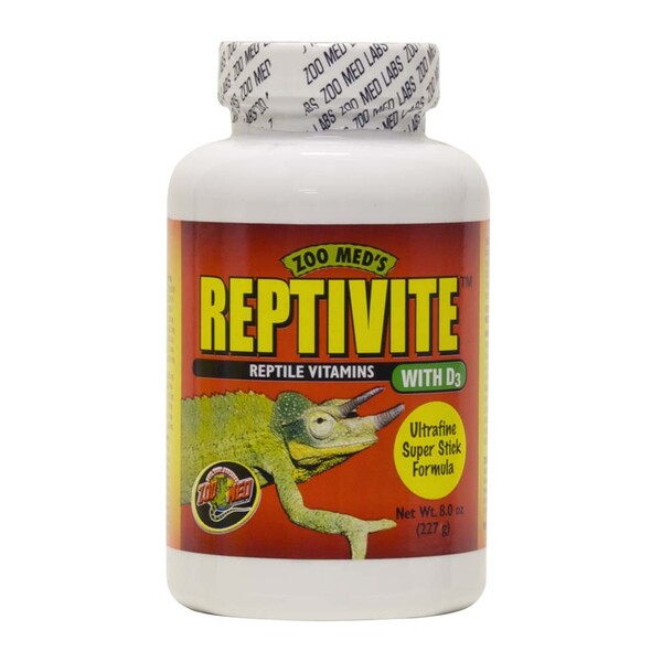 Zoo Med ReptiVite with D3 Reptile Vitamin 8 oz