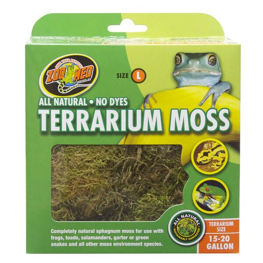 Zoo Med Terrarium Moss Substrate Green 15-20 gal Large