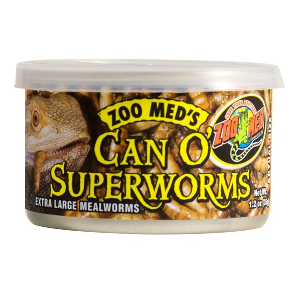 ZML FOOD CAN O SUPERWORMS 1.2Z