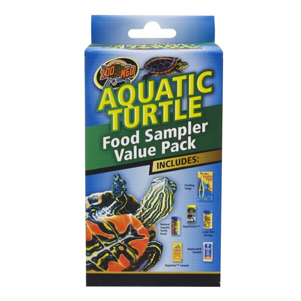 ZML FOOD AQ TURTLE SAMPLER PK