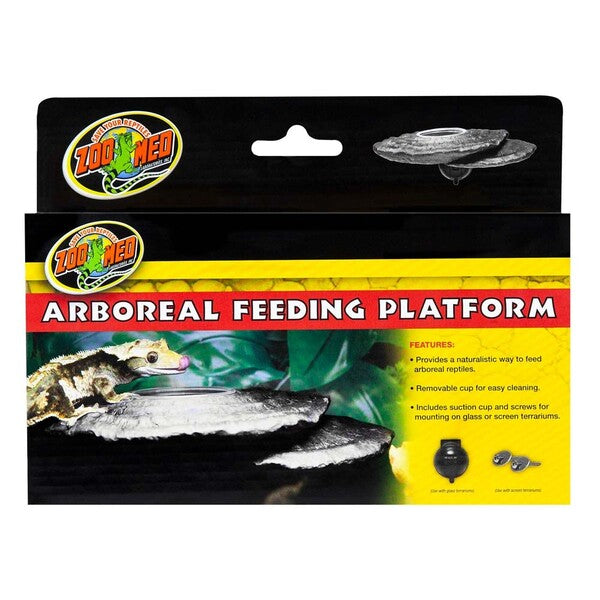 Zoo Med Arboreal Feeding Platform Black