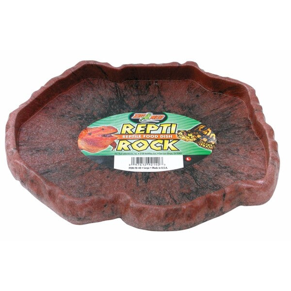 ZML DISH REPTIROCK FOOD LG