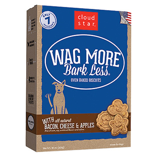 Wagmore Dog Baked Bacon Cheese and Apple 16Oz