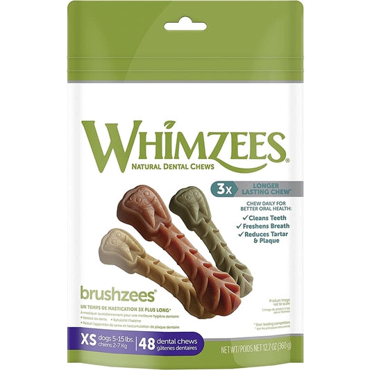 Whimzees Dog Brushzee Daily Pack Xsmall