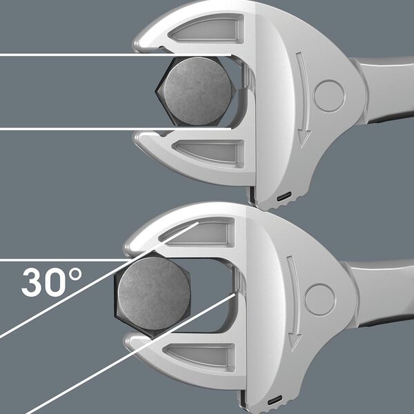 Wera Joker M Self-Setting Combination Wrench: 13 - 16mm 1/2 - 5/8