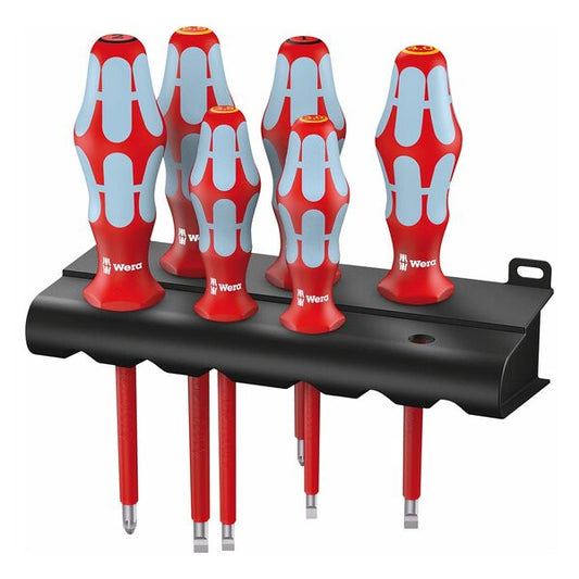 Wera 3160I/3165I/6 VDE-INSULATED SCREWDRIVER SET