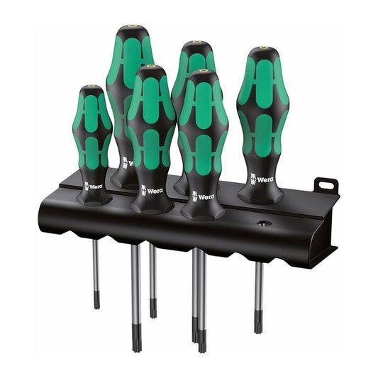 Wera TORX Screwdriver Set with Rack (6-Piece Set)