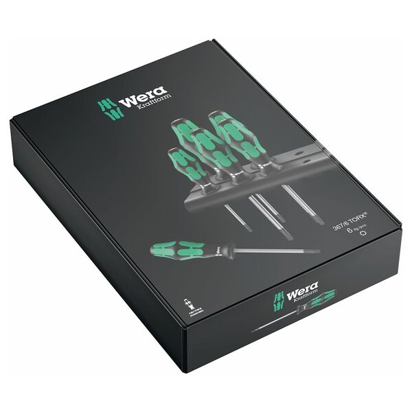 Wera TORX Screwdriver Set with Rack (6-Piece Set)