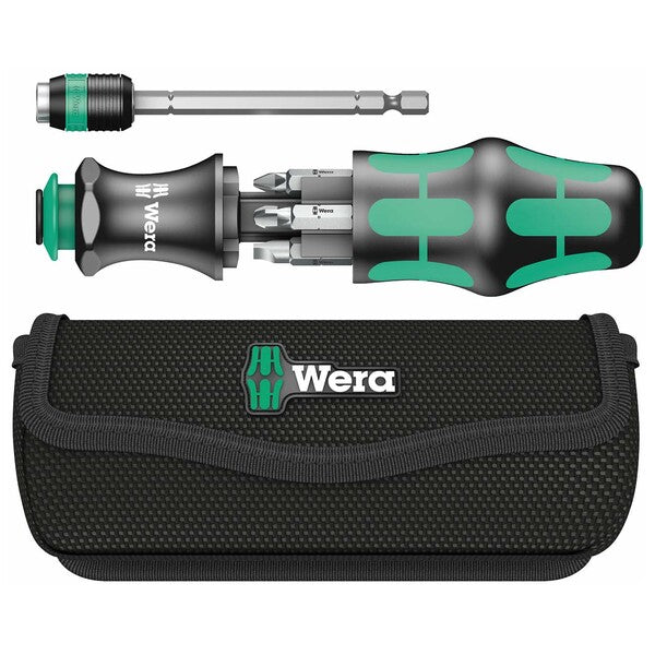 Wera 7-In-1 Bitholding Screwdriver with Removable Bayonet Blade