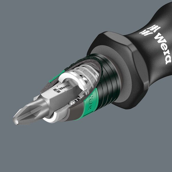 Wera 7-In-1 Bitholding Screwdriver with Removable Bayonet Blade