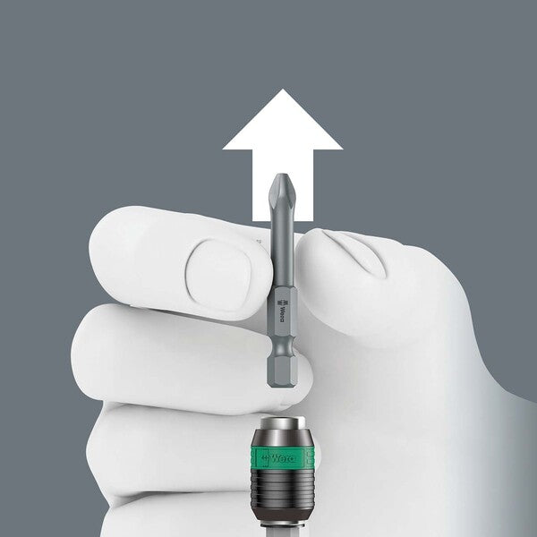 Wera Bitholding Screwdriver Handle with Rapidaptor Quick-Release Chuck