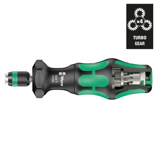 Wera Bit-holding Screwdriver Handle with Rapidaptor Quick-Release