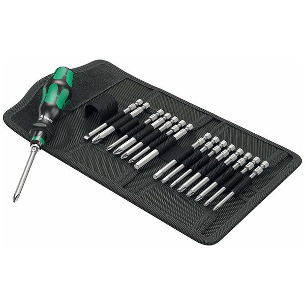 Wera Kraftform Metric Socket/Bit Driver Set 17 Piece Set