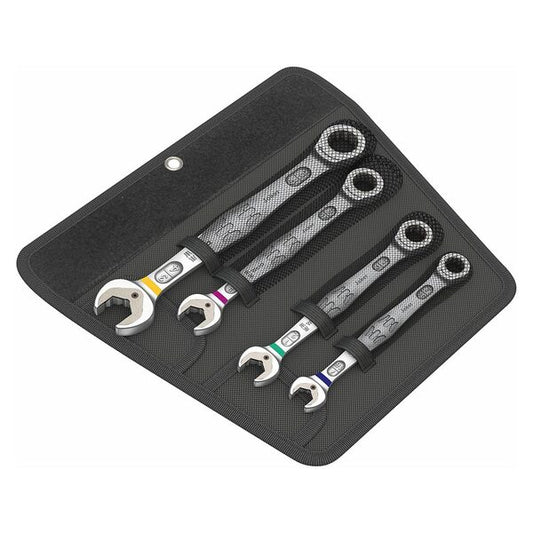 Wera JOKER SAE Ratcheting Combination Wrench (4-Piece Set)