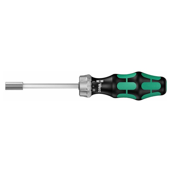 Wera Ratcheting Bitholding Screwdriver with 6 Bits