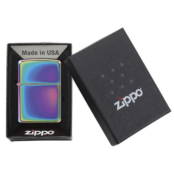 Zippo Windproof Lighter w/Spectrum Finish