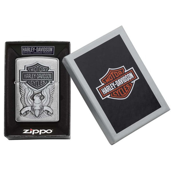 Zippo Windproof Lighter Harley-Davidson Eagle Wings