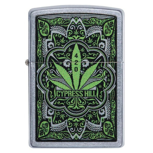 Zippo Windproof Lighter Cypress Hill Marijuana Leaf